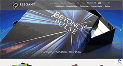 Desktop Screenshot of elegantpackaging.com